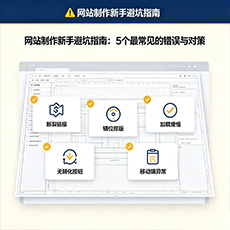 平川建站-网站制作新手避坑指南：5个最常见的错误与对策