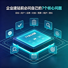 白银市建站-企业建站前必问的7个核心问题 - 网站建设规划指南