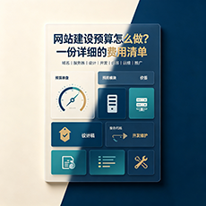 白银市建站-网站建设预算怎么做？一份详细的费用清单