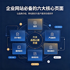 白银市建站-企业网站必备的六大核心页面